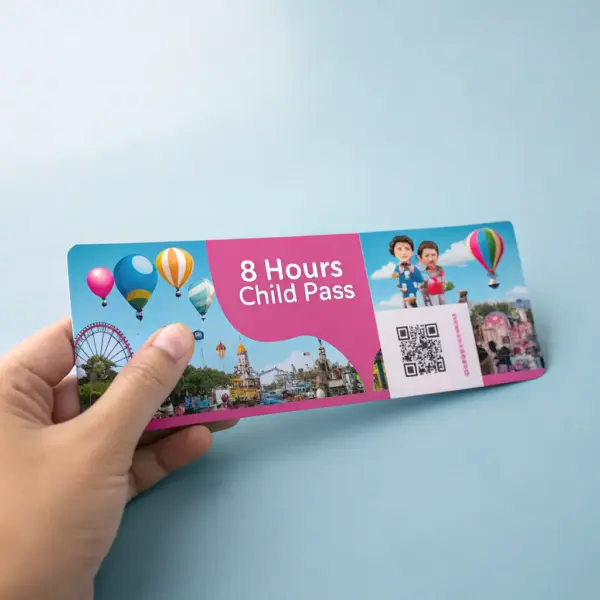 Pase de 8 horas para niños